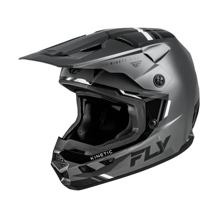 KINETIC VERDICT HELMET GREY/BLACK/WHITE XL - 73-8720X