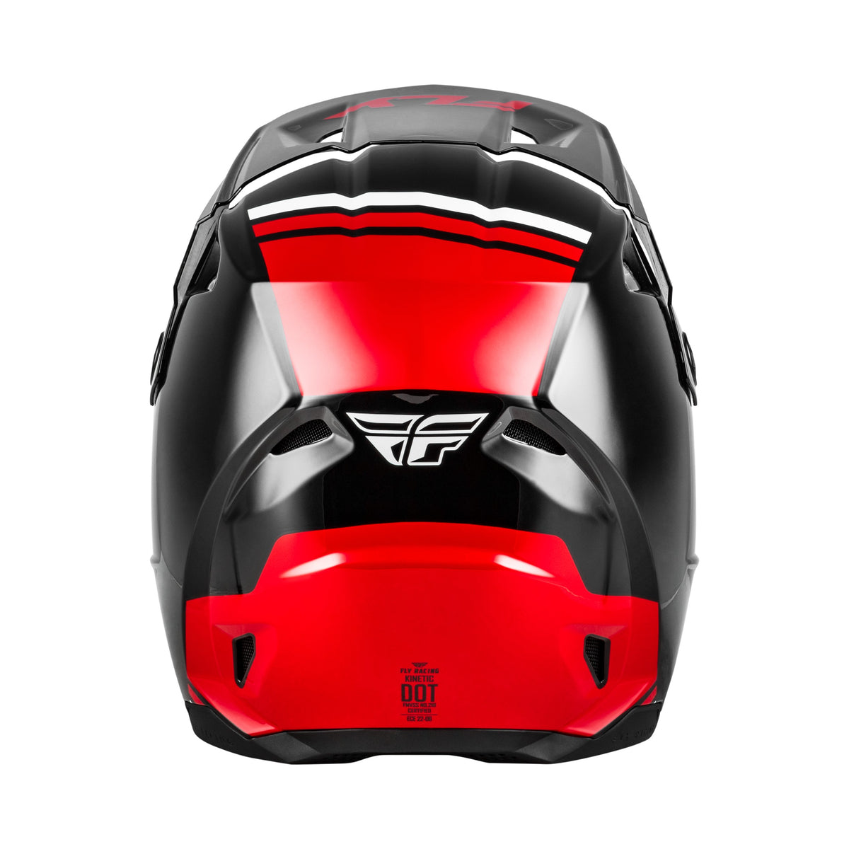 KINETIC VERDICT HELMET BLACK/RED/WHITE MD - 73-8721M-1