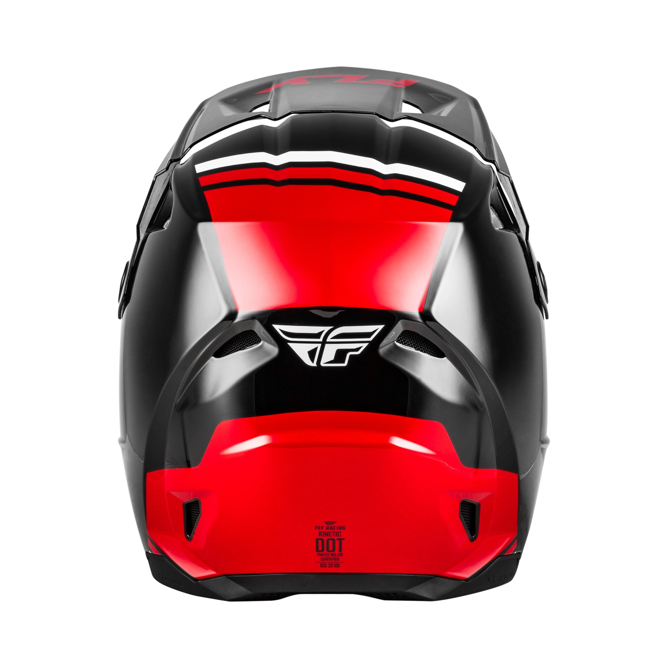 KINETIC VERDICT HELMET BLACK/RED/WHITE MD - 73-8721M-1