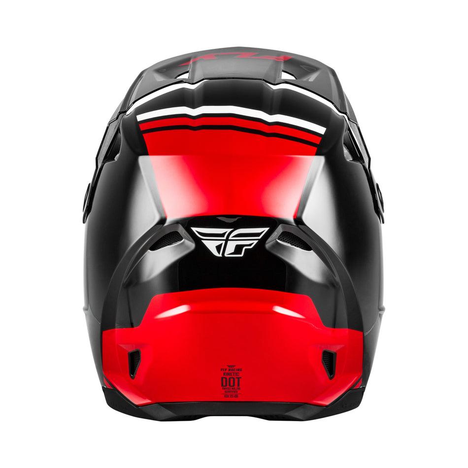 KINETIC VERDICT HELMET BLACK/RED/WHITE MD - 73-8721M-1