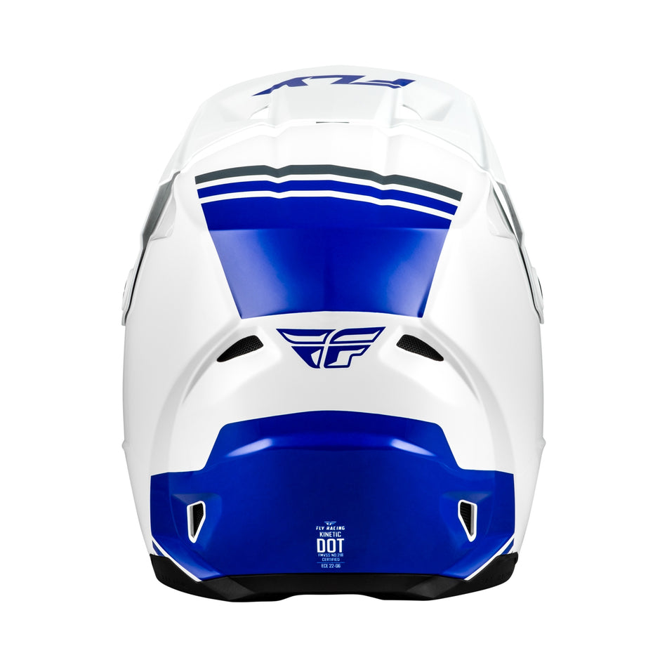 KINETIC VERDICT HELMET WHITE/BLUE/GREY SM - 73-8722S-1