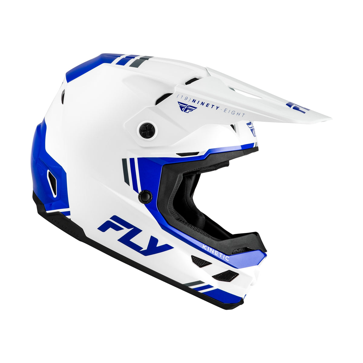 KINETIC VERDICT HELMET WHITE/BLUE/GREY XL - 73-8722X-3
