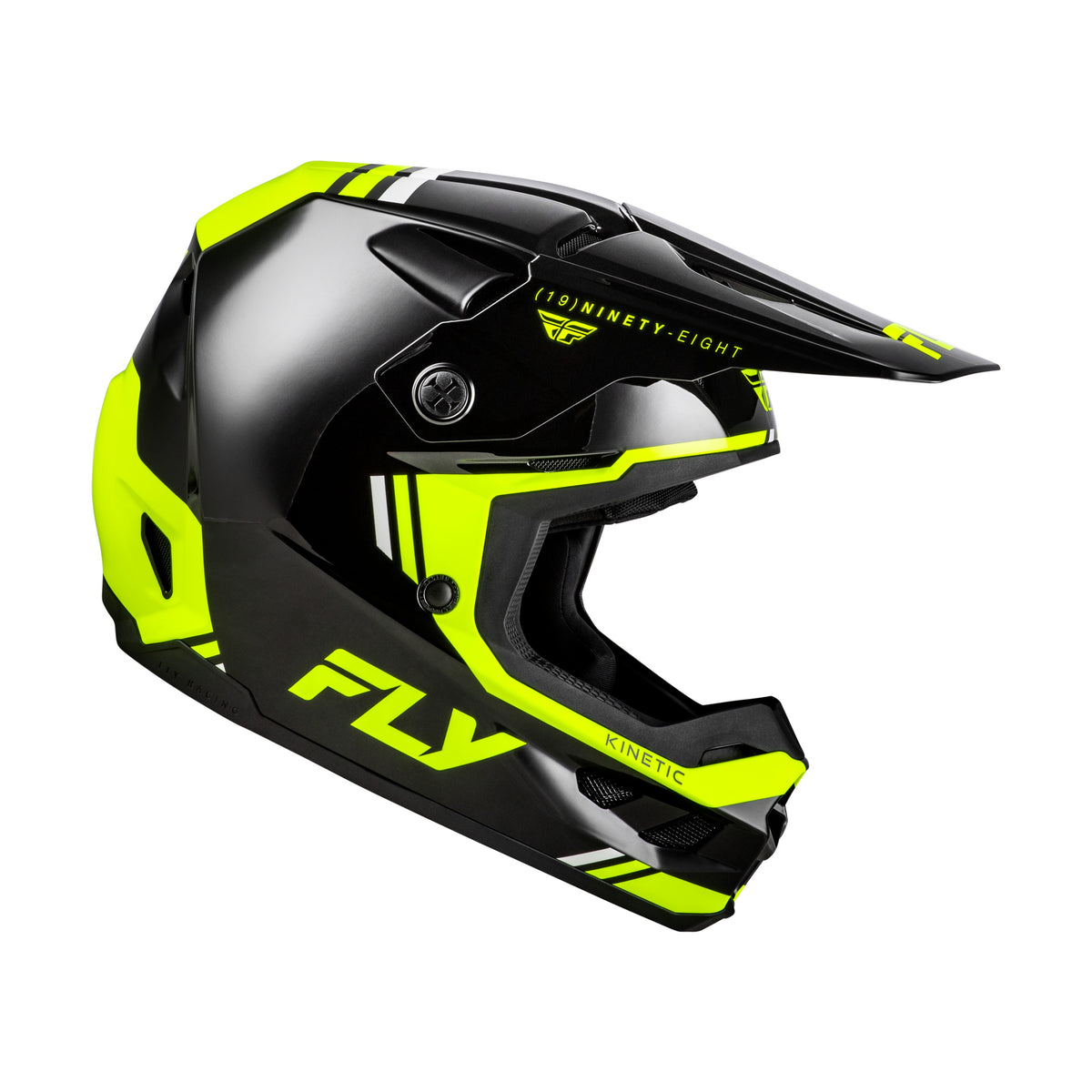 KINETIC VERDICT HELMET BLACK/HI-VIS/GREY MD - 73-8723M-3