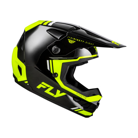KINETIC VERDICT HELMET BLACK/HI-VIS/GREY MD - 73-8723M-3