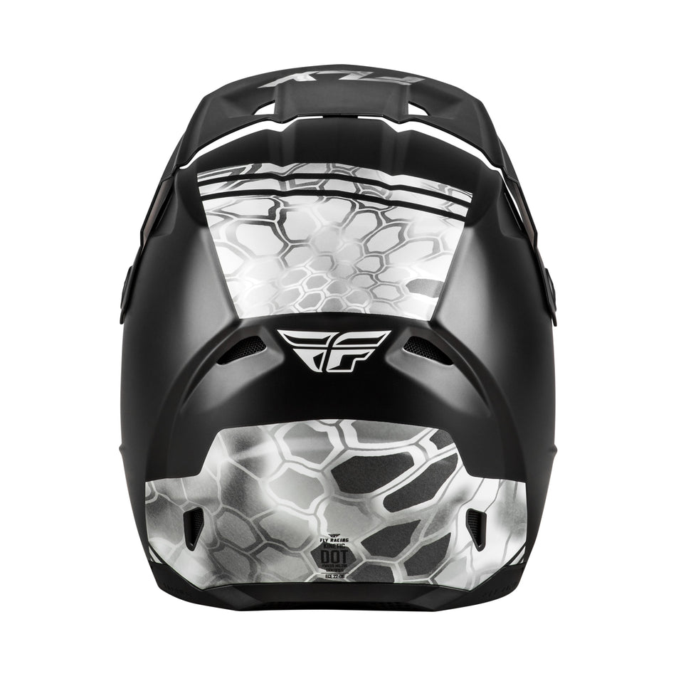 KINETIC VERDICT KRYPTEK HELMET BLACK/GREY XL - 73-8728X-1