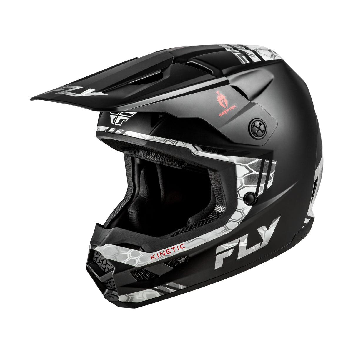 KINETIC VERDICT KRYPTEK HELMET BLACK/GREY XL - 73-8728X