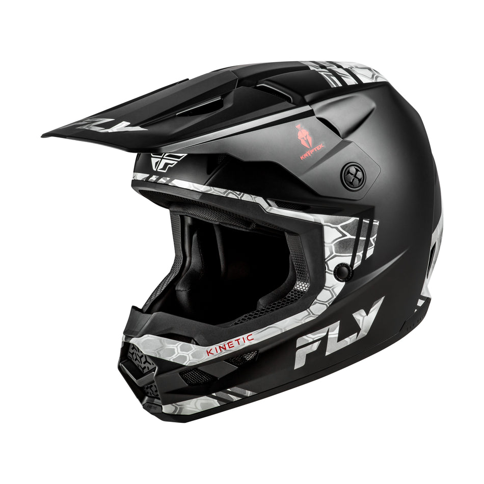 KINETIC VERDICT KRYPTEK HELMET BLACK/GREY XL - 73-8728X