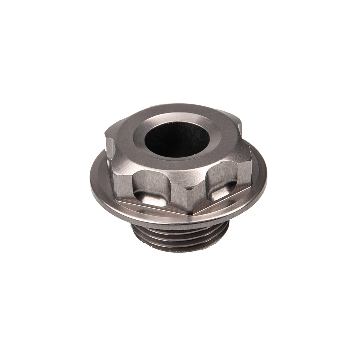 STEERING STEM NUT GREY KTM/HUSQ/GAS/BETA - 739-1114