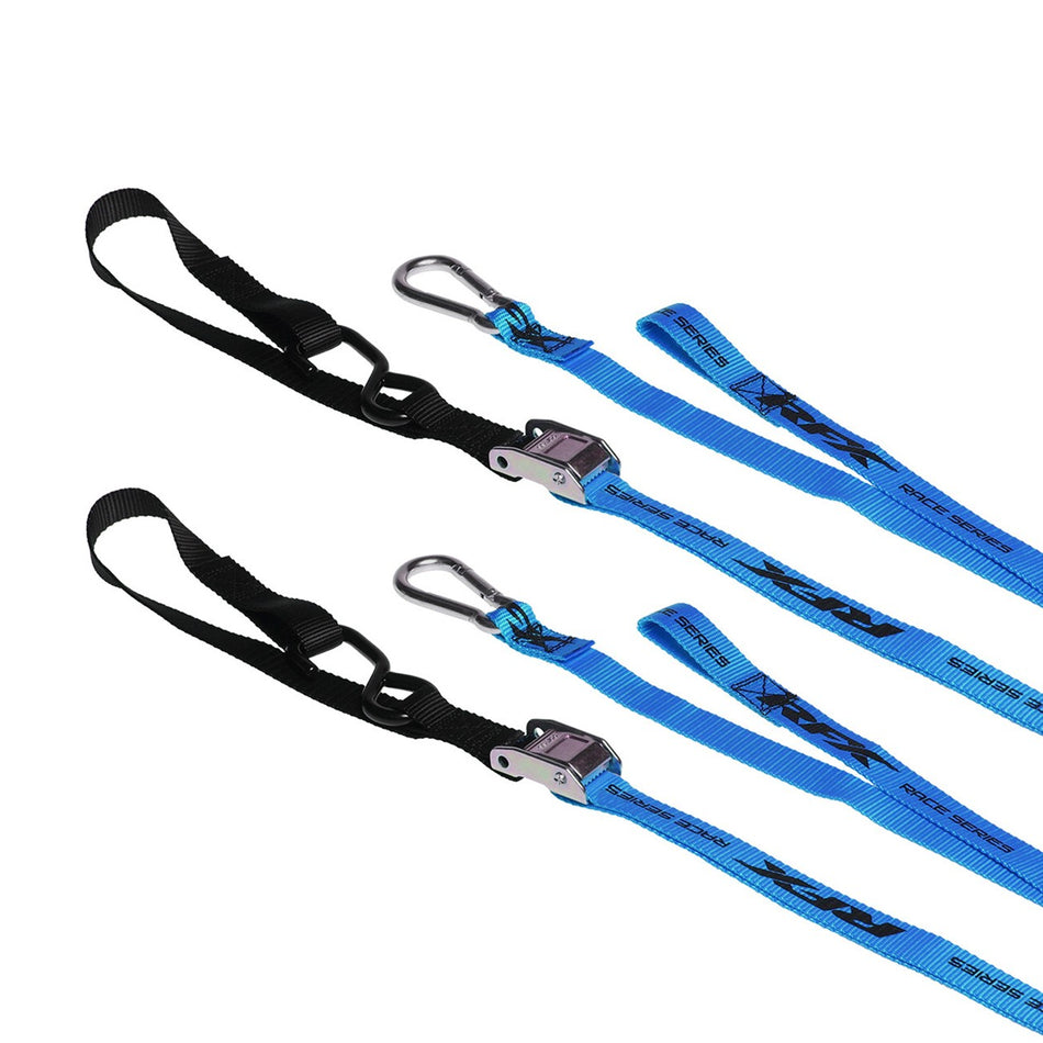 1.0 TIE DOWNS SOFT LOOP & CARABINER BLUE - 739-1146