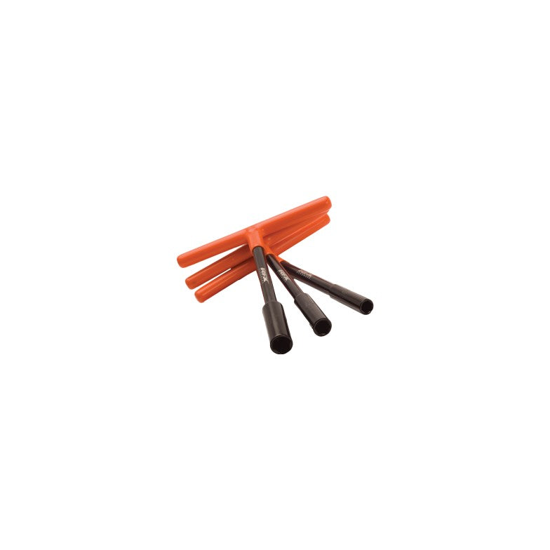T-BAR SET BLACK/ORANGE 8MM/10MM/12MM - 739-1261