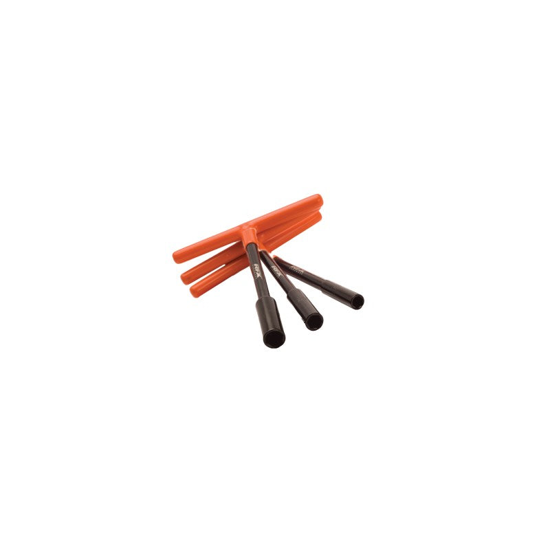 T-BAR SET BLACK/ORANGE 8MM/10MM/13MM - 739-1263