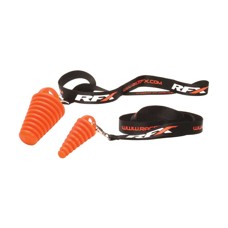 EXHAUST BUNG 4 STROKE ORANGE INCLUDES RFX LANYARD - 739-1276