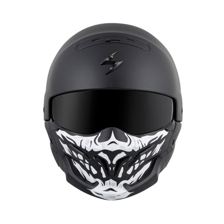 COVERT FACE MASK SKULL BLACK/WHITE - 75-01045-3