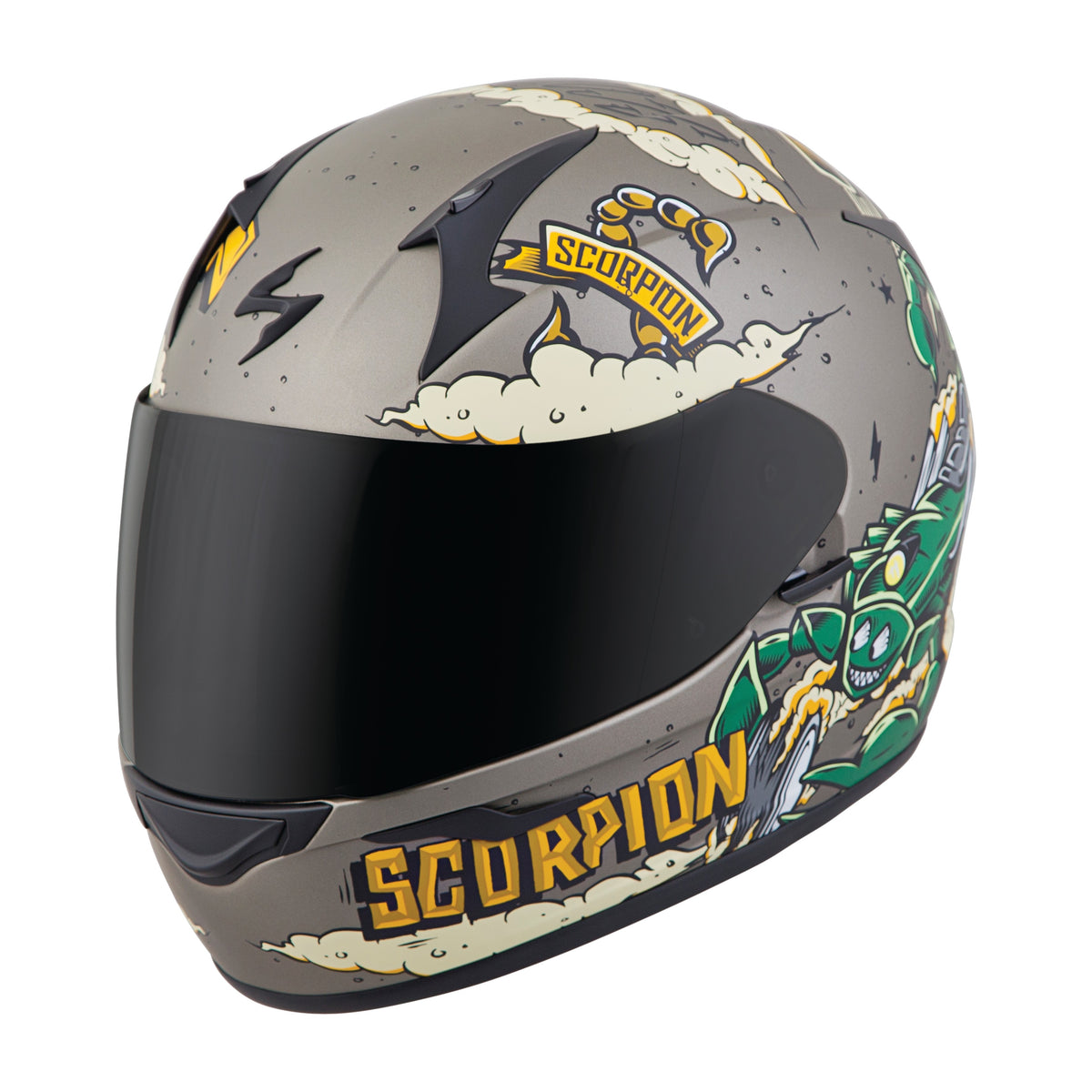 EXO-R320 FULL-FACE HELMET MOTO FINK TITANIUM XS - 75-1146XS