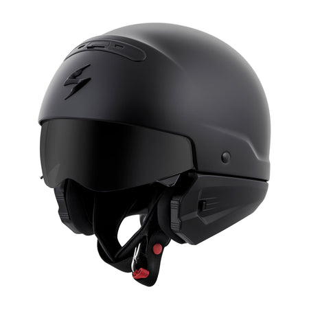 COVERT OPEN-FACE HELMET MATTE BLACK 2X - 75-16002X-4