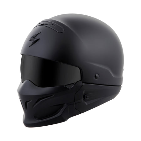COVERT OPEN-FACE HELMET MATTE BLACK 2X - 75-16002X