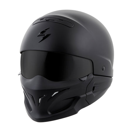 COVERT OPEN-FACE HELMET MATTE BLACK MD - 75-1600M-2