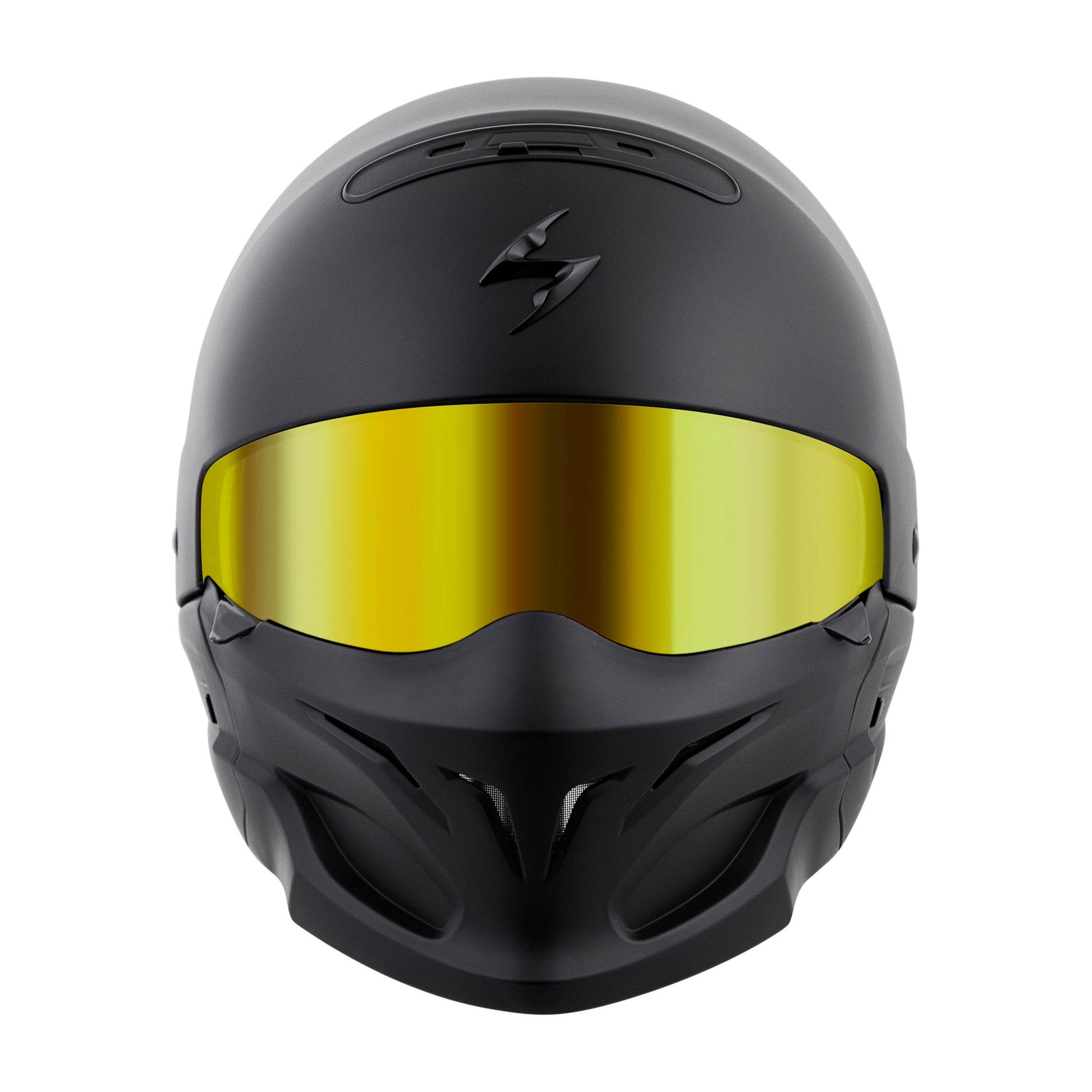 scorpion covert modular helmet matte black 75-1600l SCORPION EXO COVERT OPEN-FACE HELMET MATTE BLACK MD