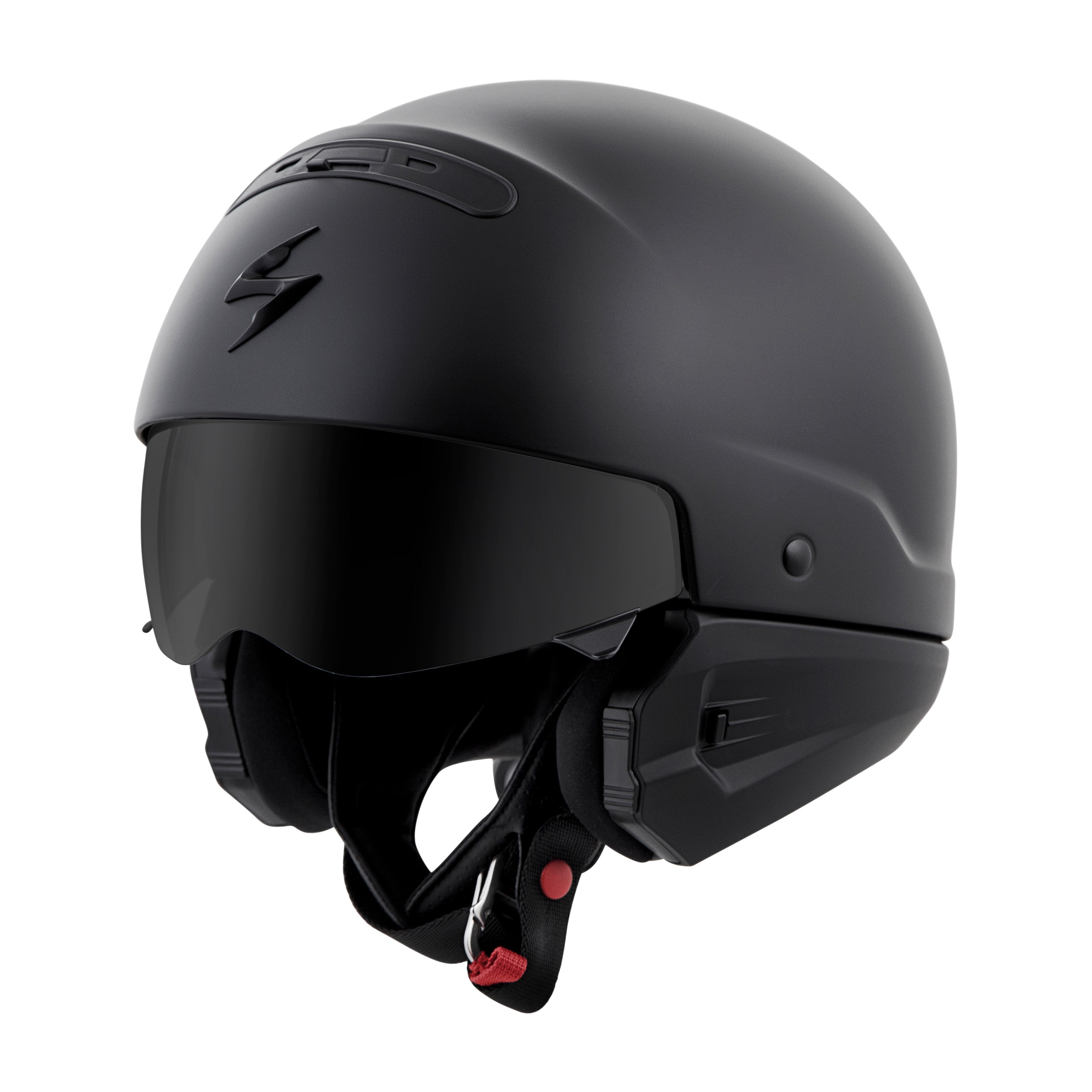 COVERT OPEN-FACE HELMET MATTE BLACK XL - 75-1600X-4
