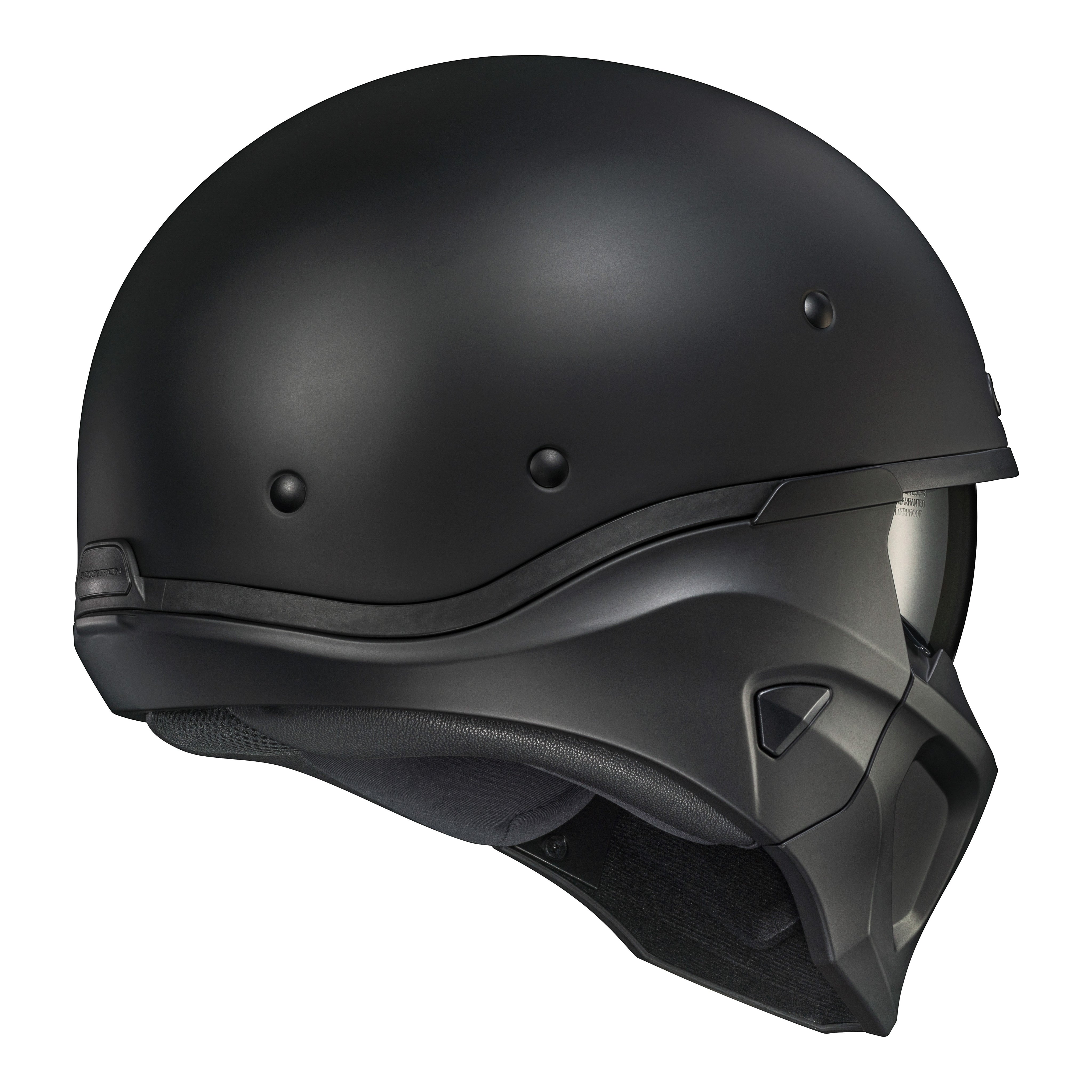 COVERT X OPEN-FACE HELMET MATTE BLACK LG - 75-1607L-2