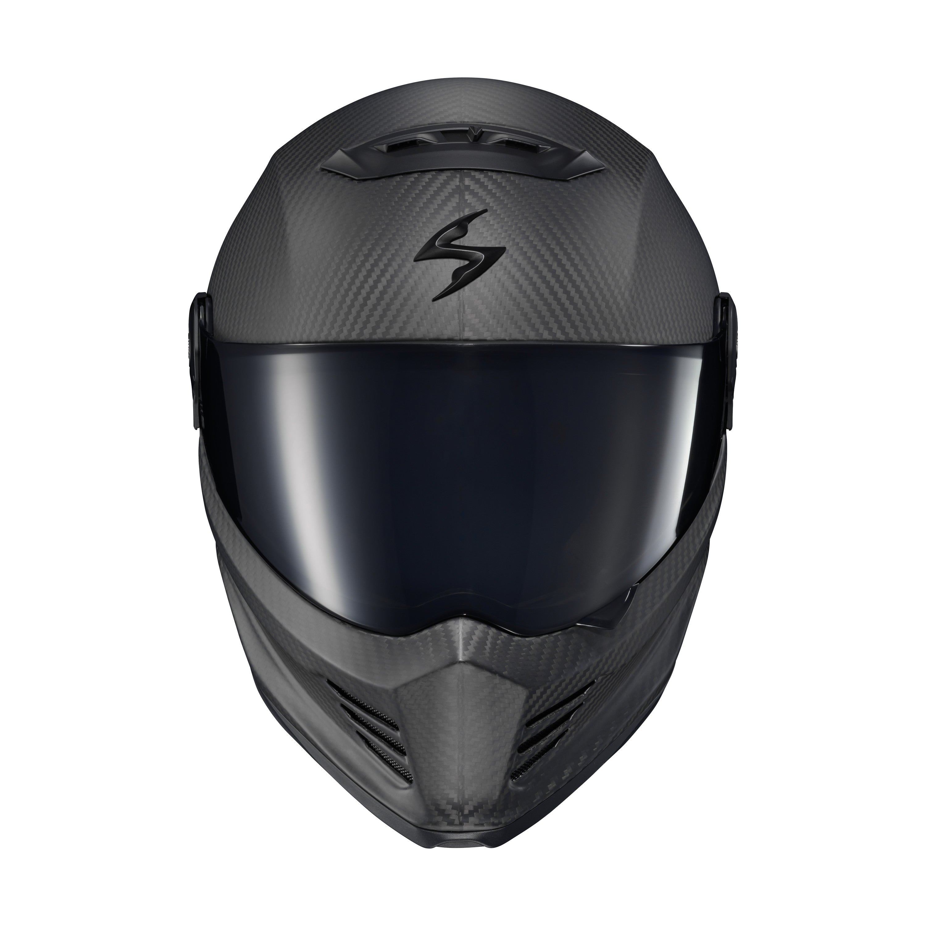 COVERT FX CARBON FULL FACE HELMET MATTE BLACK LG - 75-2431L-3