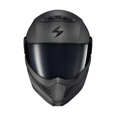 COVERT FX CARBON FULL FACE HELMET MATTE BLACK LG - 75-2431L-3