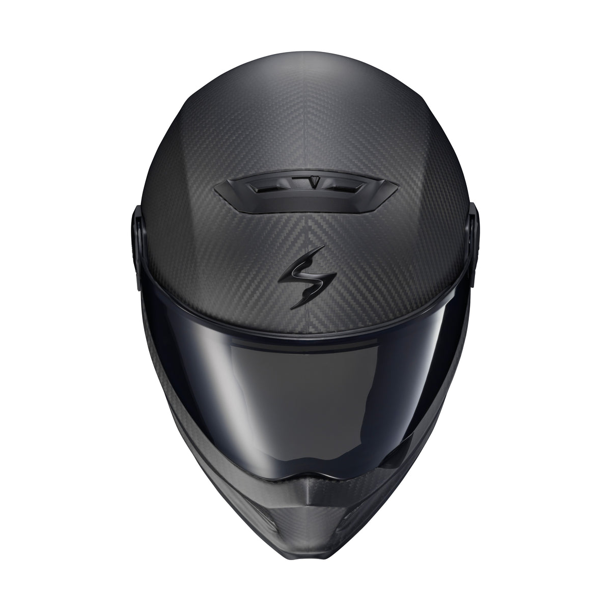 COVERT FX CARBON FULL FACE HELMET MATTE BLACK LG - 75-2431L-4