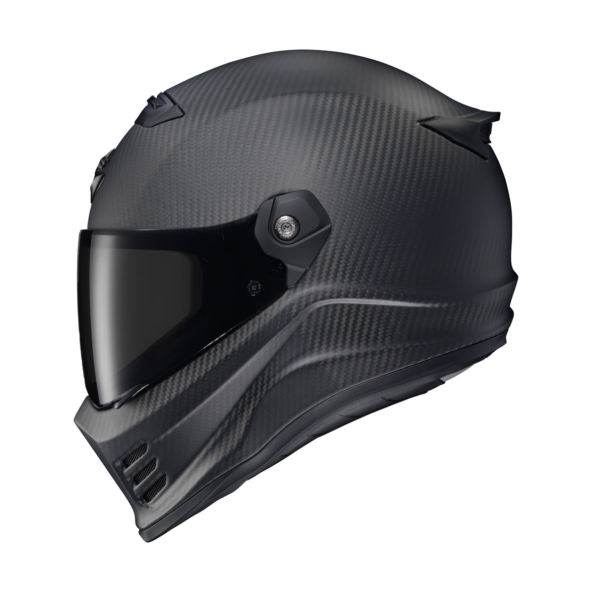 COVERT FX CARBON FULL FACE HELMET MATTE BLACK LG - 75-2431L