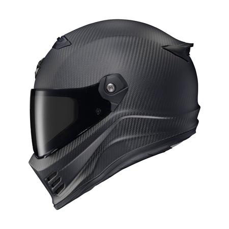 COVERT FX CARBON FULL FACE HELMET MATTE BLACK LG - 75-2431L