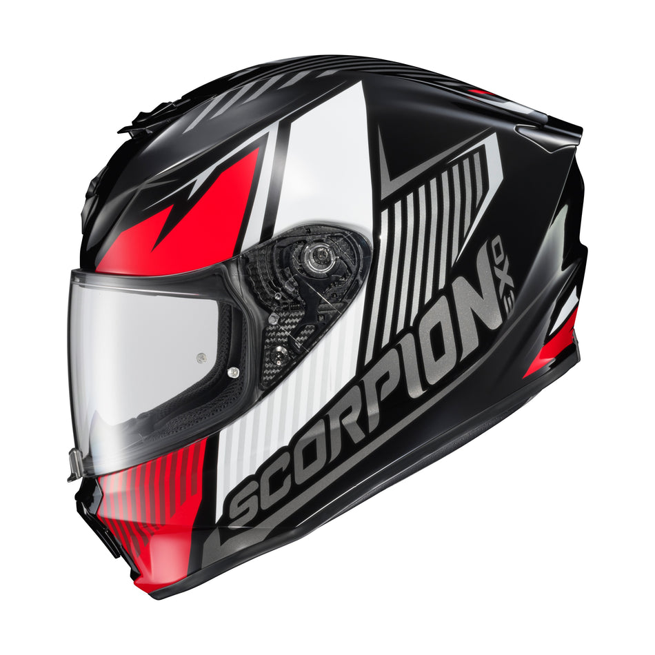 EXO-R330 FULL-FACE HELMET HAWKER RED LG - 75-3249L