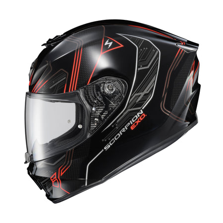 EXO-R330 FULL-FACE HELMET BENDR RED MD - 75-3255M