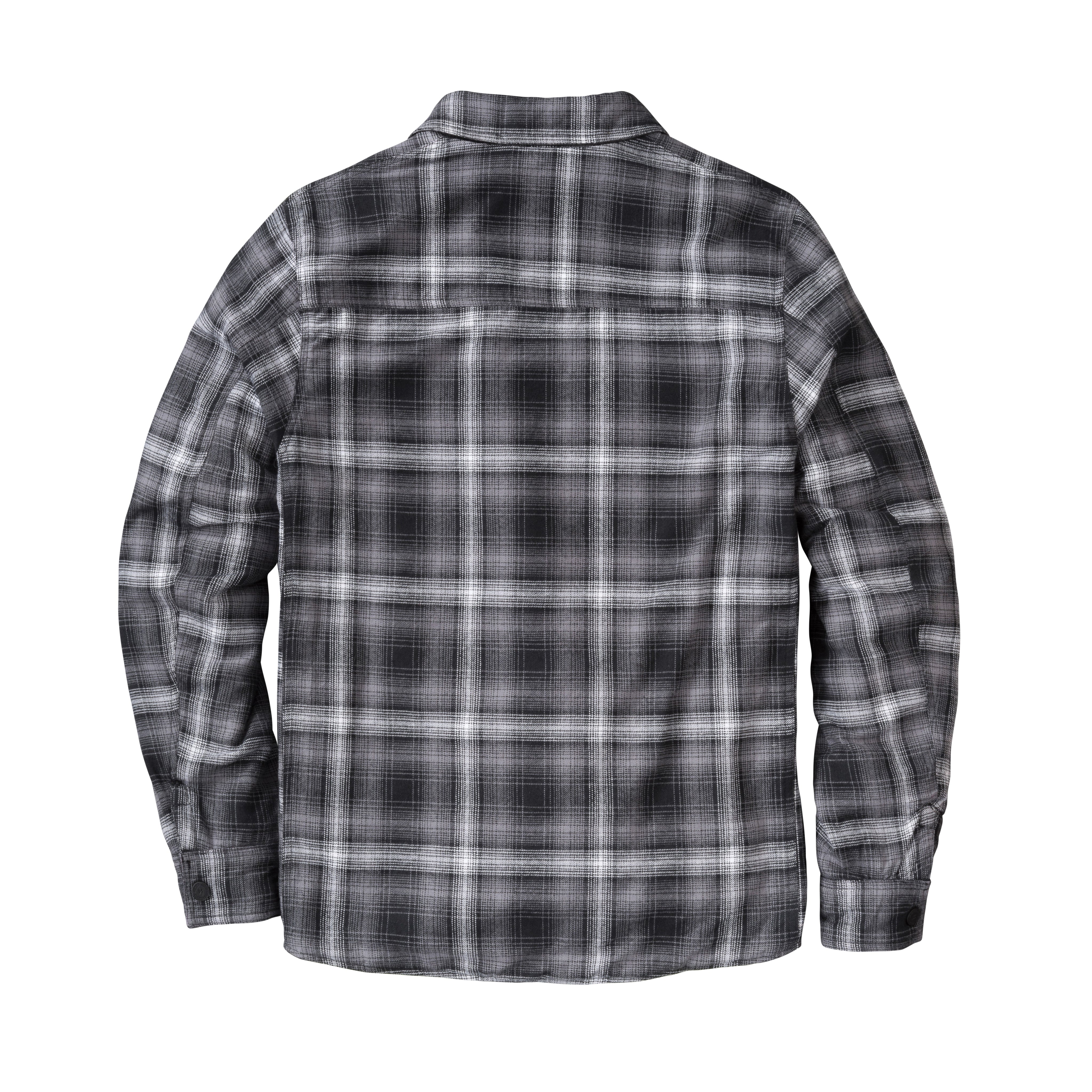 MORPHEUS REVERSABLE JACKET BLACK/PLAID GREY MD - 75-6108M-1
