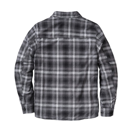 MORPHEUS REVERSABLE JACKET BLACK/PLAID GREY MD - 75-6108M-1