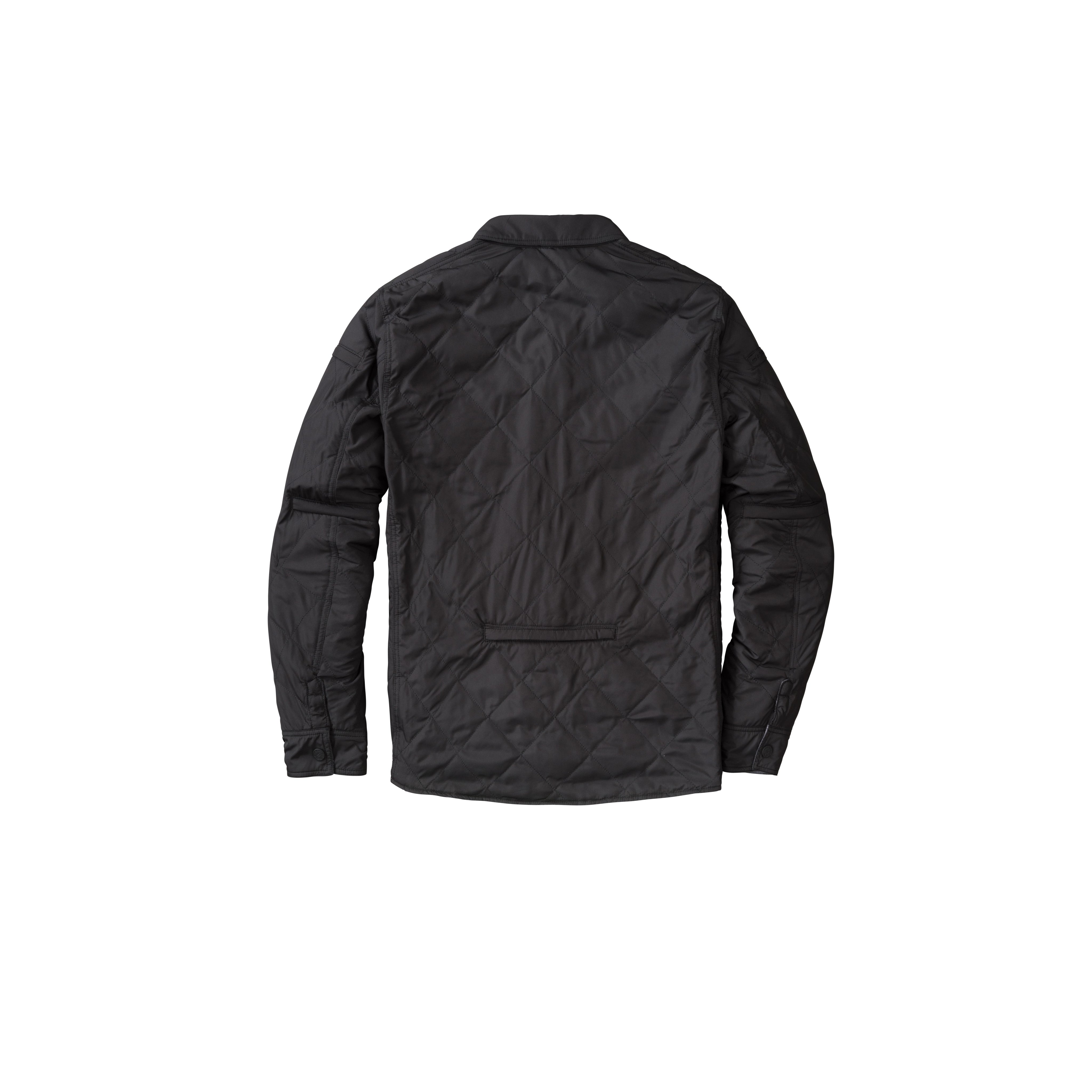 MORPHEUS REVERSABLE JACKET BLACK/PLAID GREY MD - 75-6108M-3