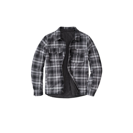 MORPHEUS REVERSABLE JACKET BLACK/PLAID GREY MD - 75-6108M