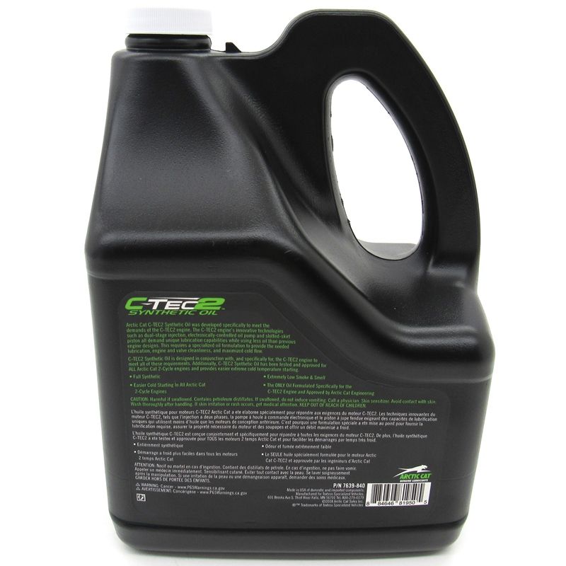 ARCTIC CAT C-TECH 2 OIL - 1 GALLON - 7639-840