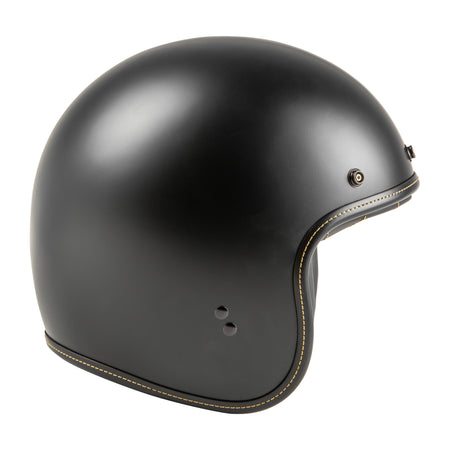 .38 RETRO HELMET MATTE BLACK XS - 77-1201XS-1