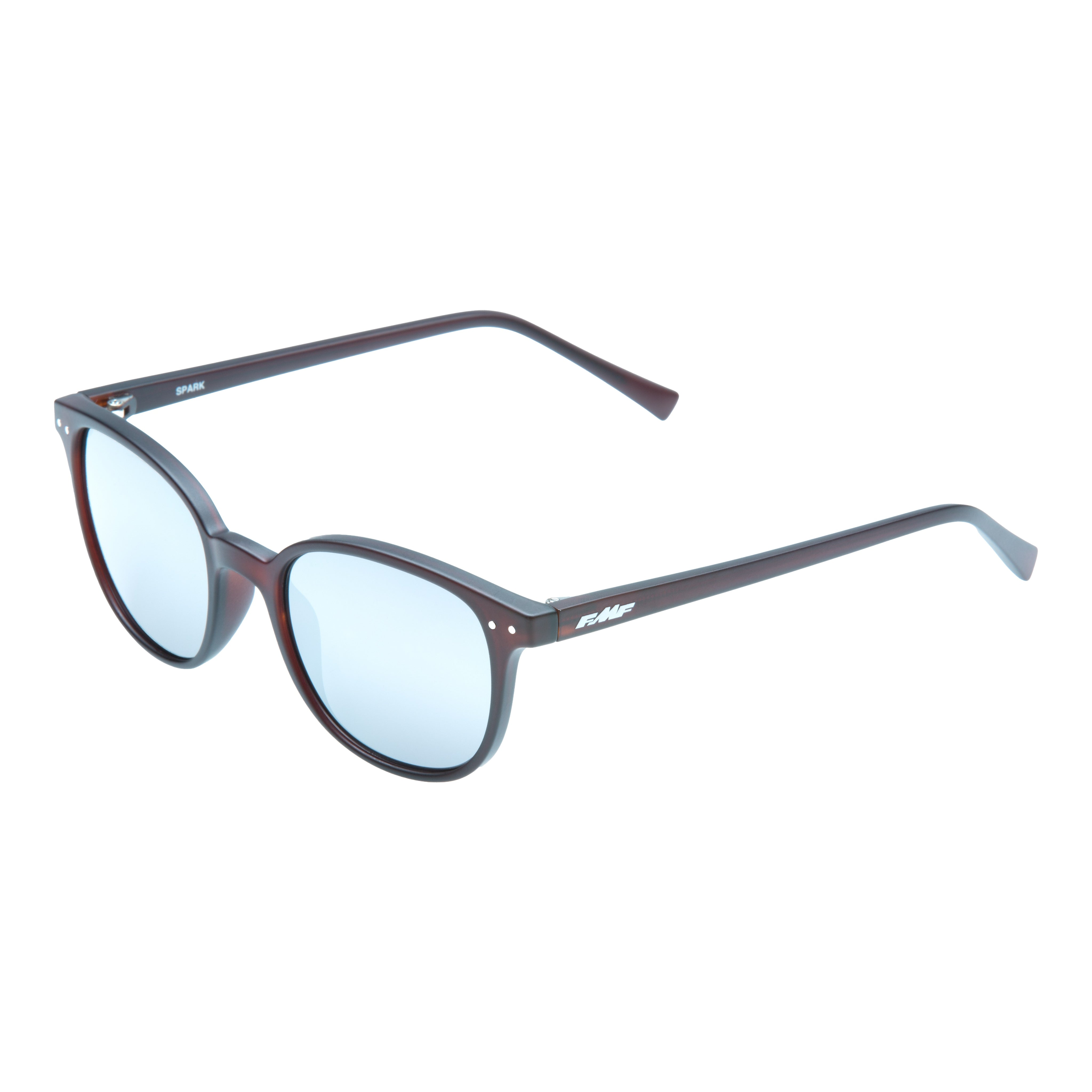 SPARK SUNGLASS MT CRYSTAL RTBEER /SLVR MIRROR - 78-4015
