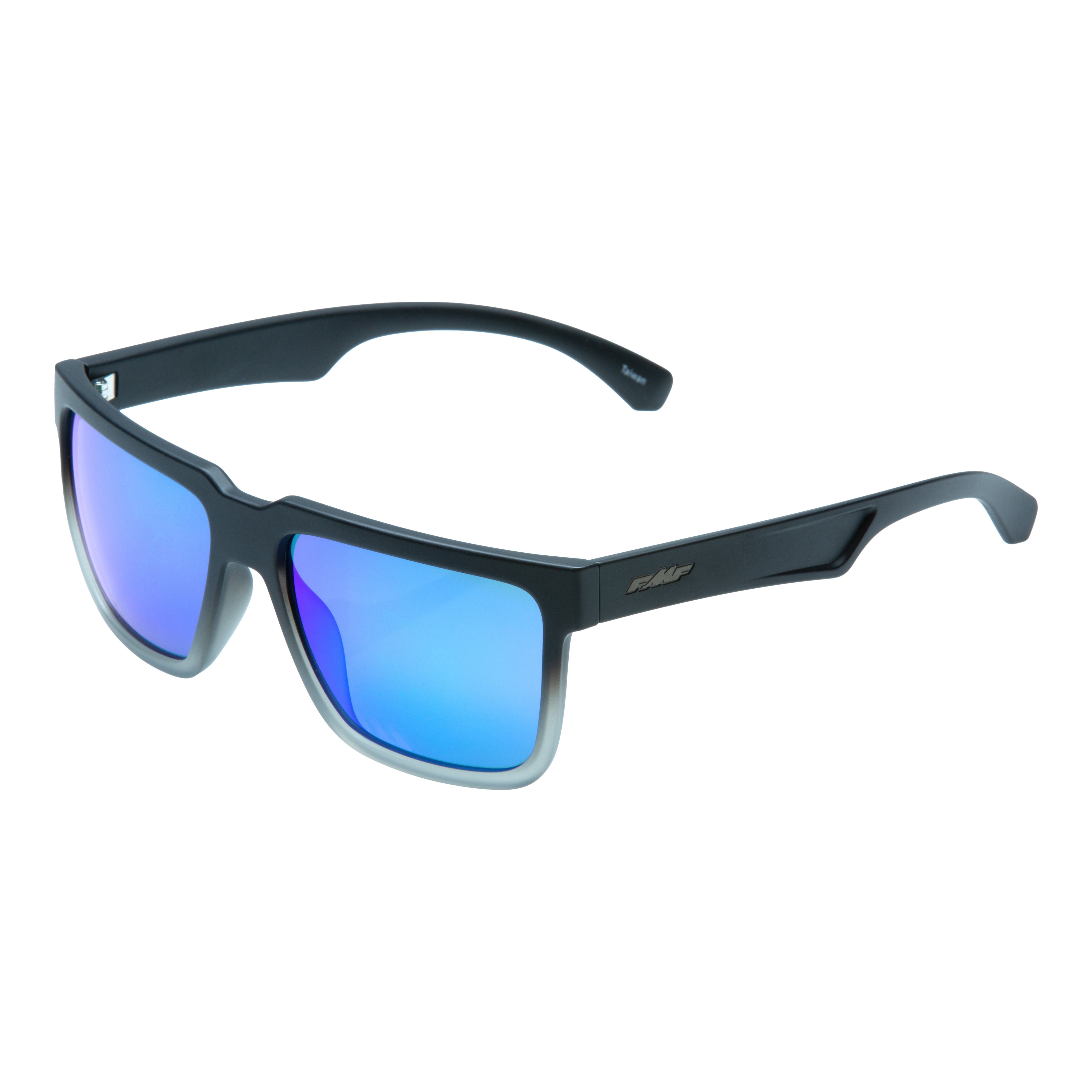 THE DON SUNGLASS MT BLK FADE / BLUE MIRROR - 78-4016