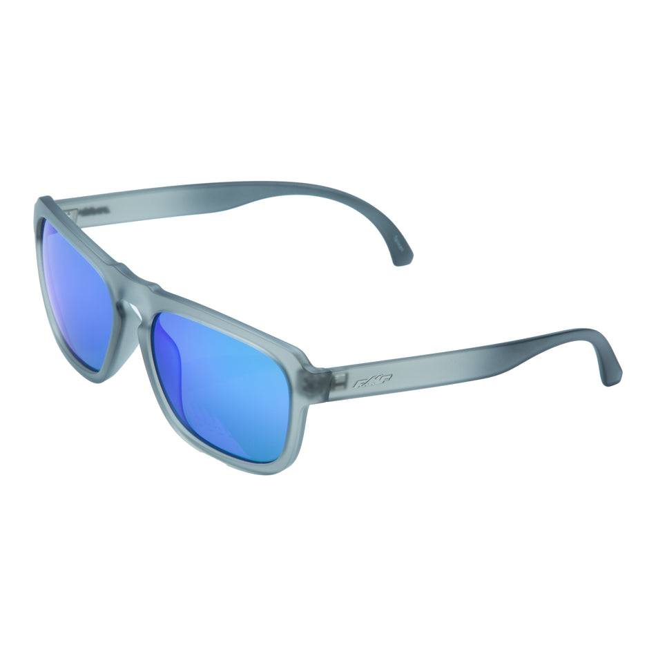 ELMER SUNGLASS MT CRYSTAL SMK / BLU MIRROR - 78-4023