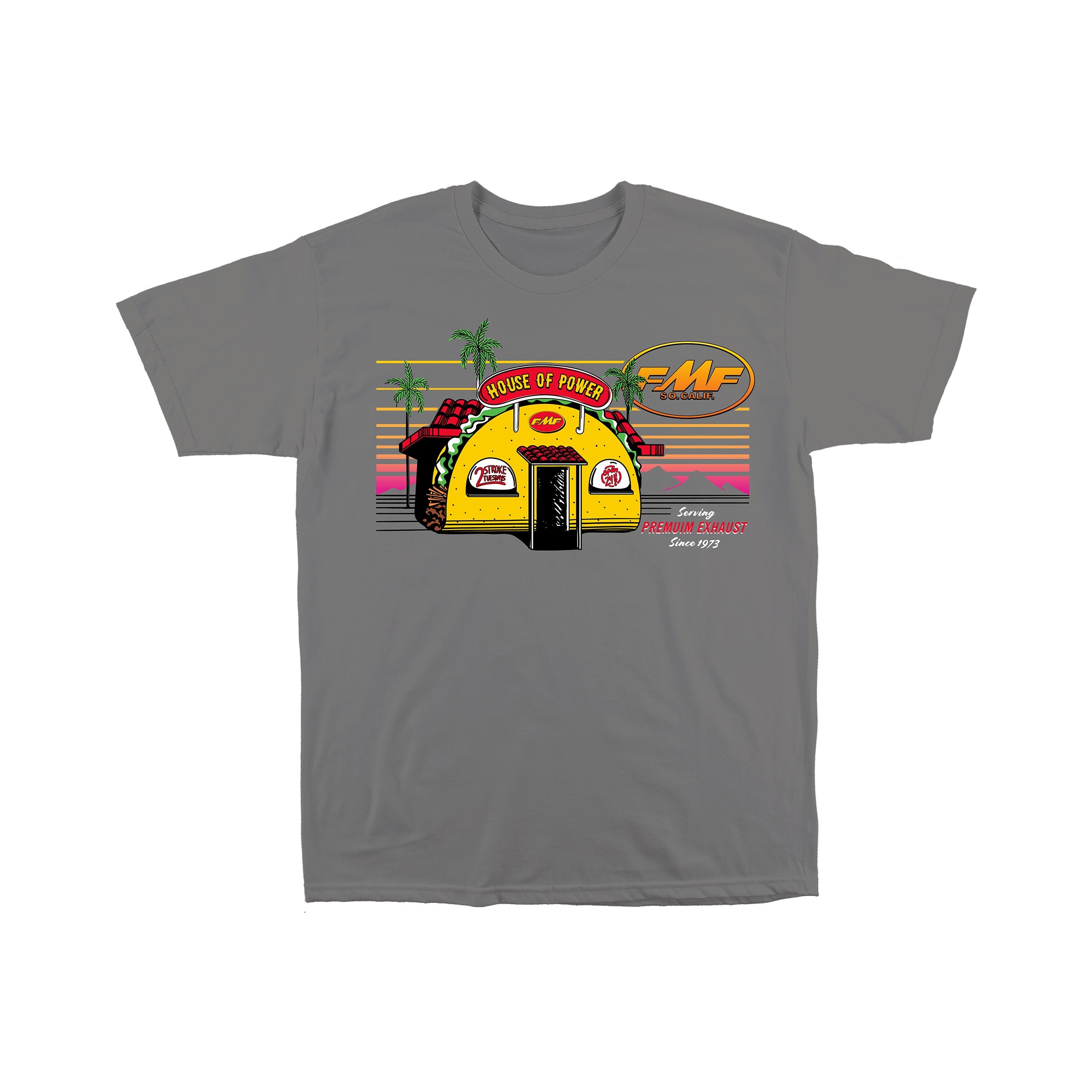 CASA DE TACOS TEE MEDIUM GREY 2X - 782-00142X
