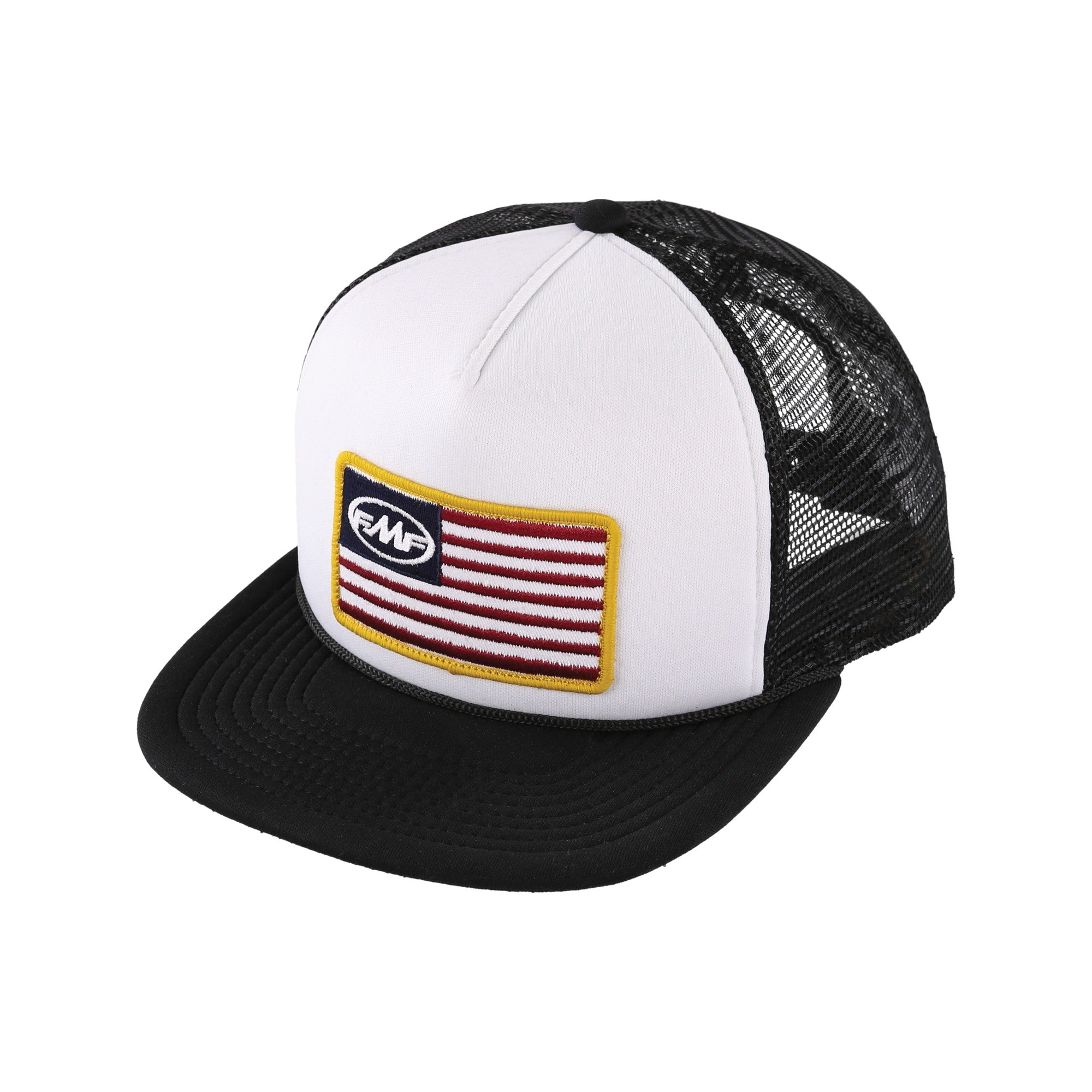 STARS AND BARS HAT WHITE O/S - 782-0111