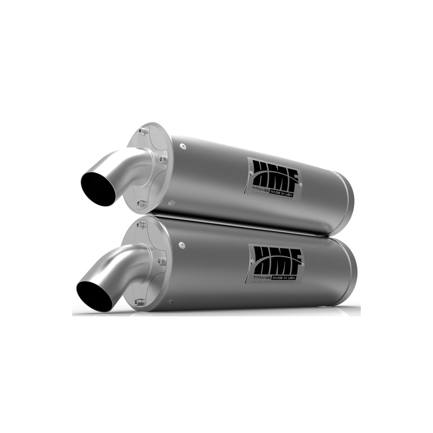 TITAN SERIES EXHAUST STNLESS DUAL SLIP-ON CENTER MOUNT - 785-30646