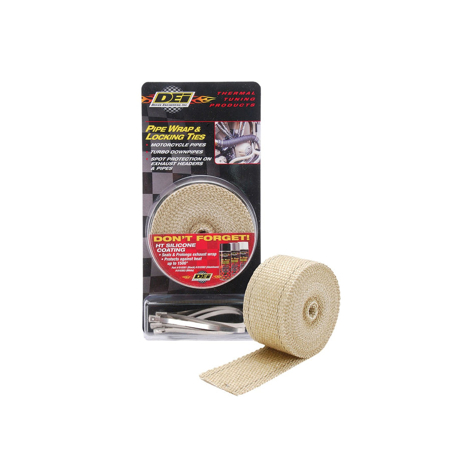 PIPE WRAP & LOCKING TIES TAN - 790-01011