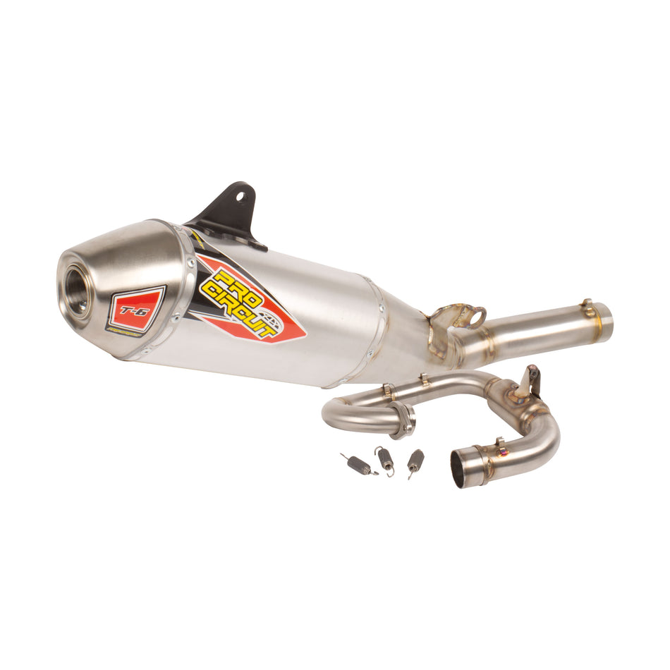 T-6 STAINLESS SYSTEM W/REMOVABLE SPARK ARRESTOR - 794-1655