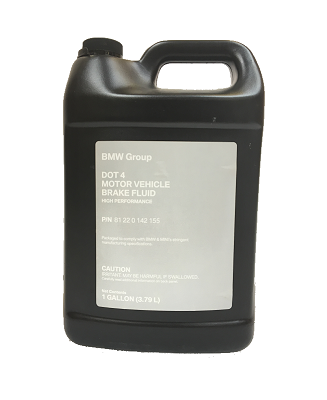 BMW DOT 4 Brake Fluid 1-Gallon - 81-22-0-142-155