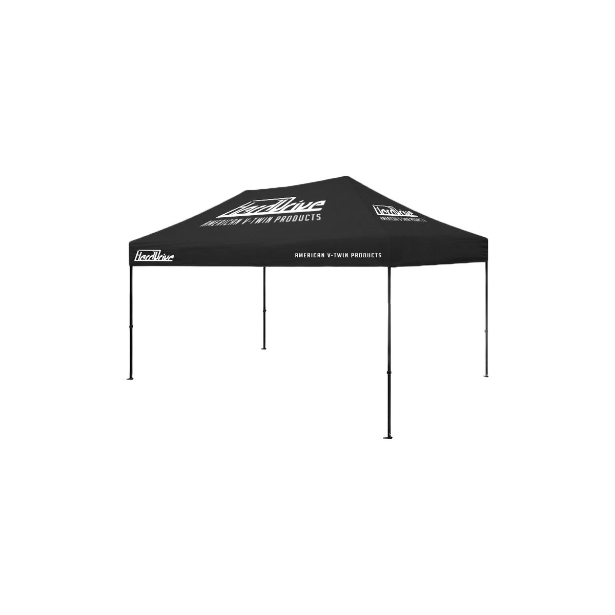 HARDDRIVE CANOPY 10X20 TENT BLACK W/ WHITE LOGO - 810-9917