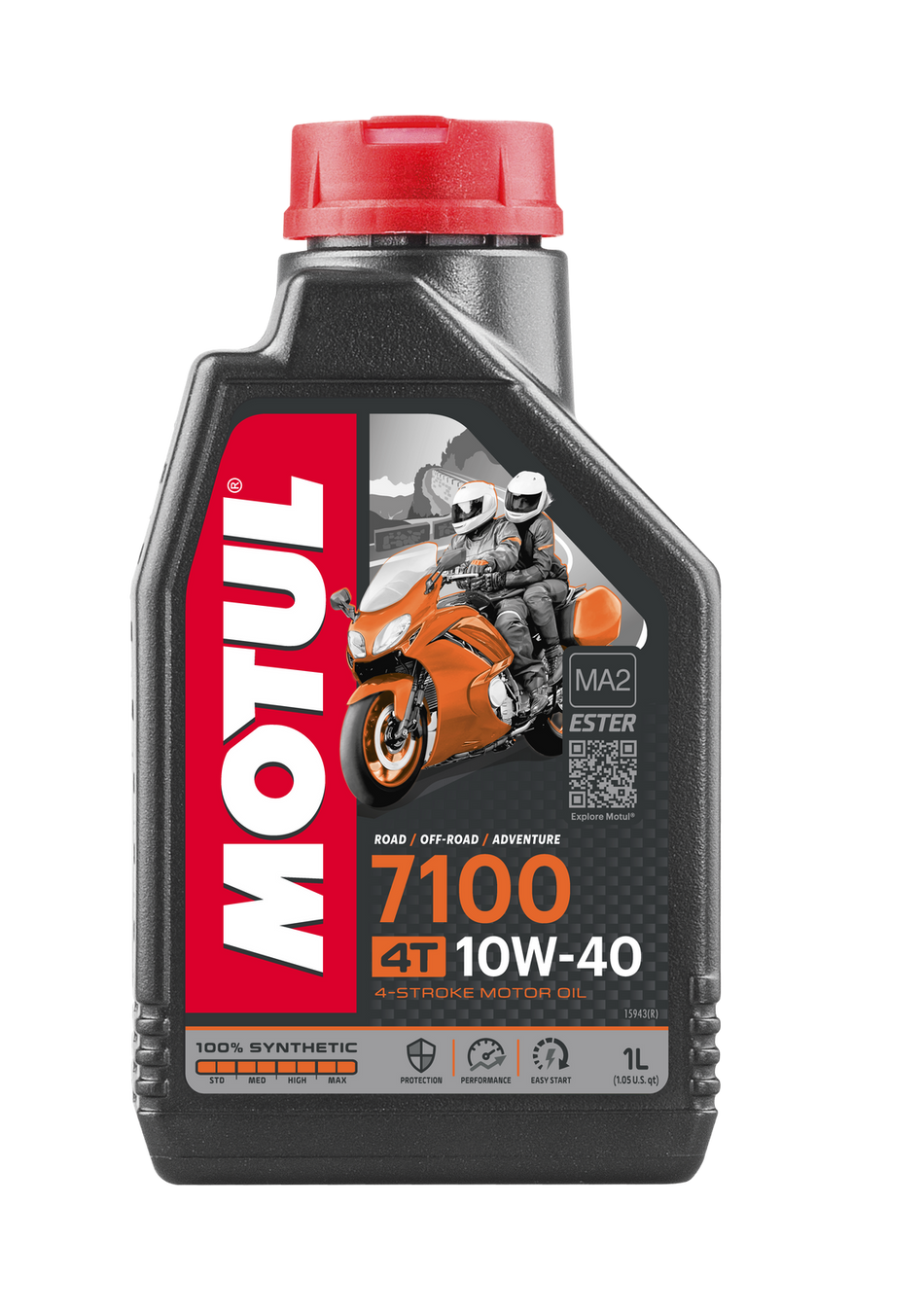 Motul 7100 4T Oil - 10w-40 - 82-2051