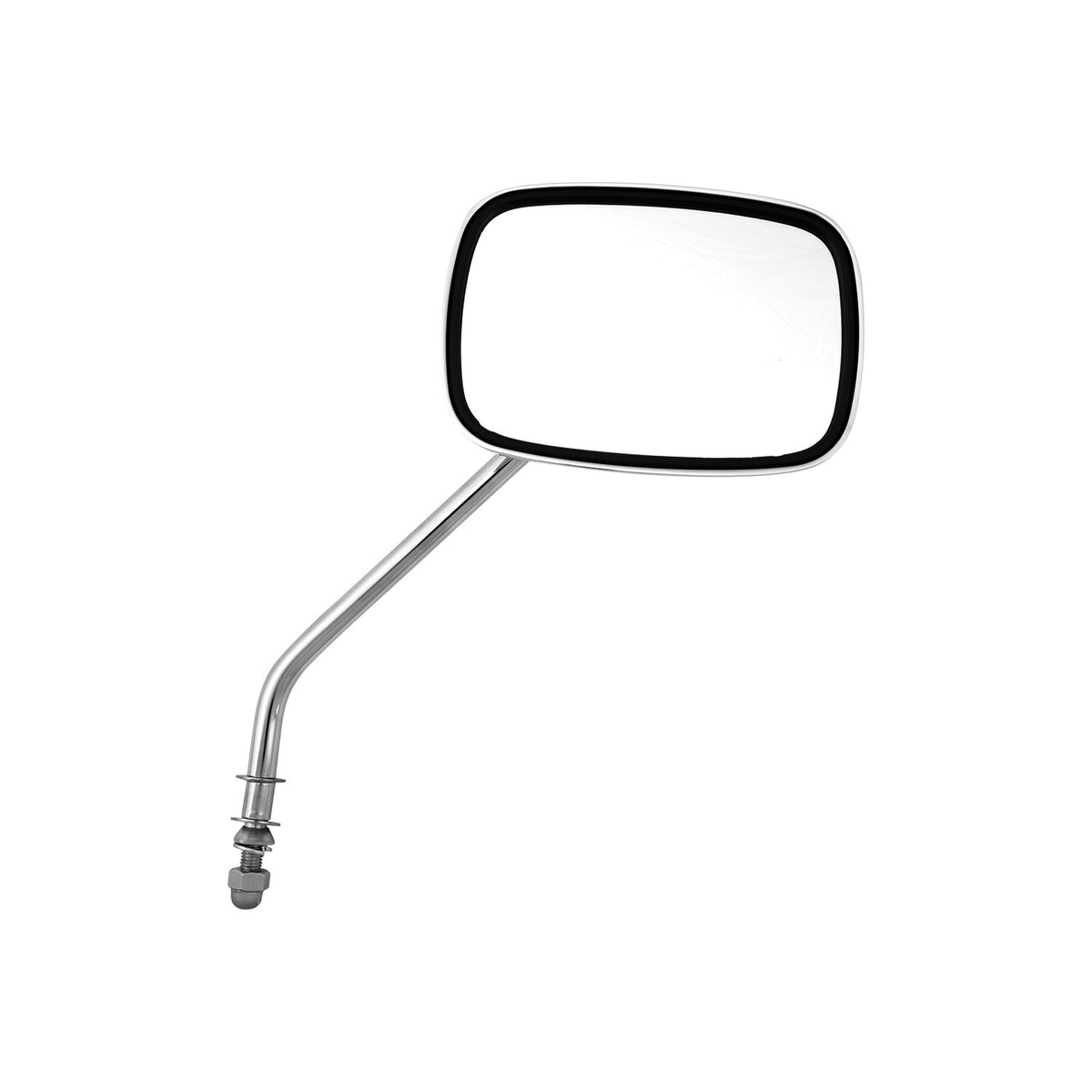 MIRROR OE STYLE 8" STEM L/R CHROME L/R 5X3.5" - 820-0814C