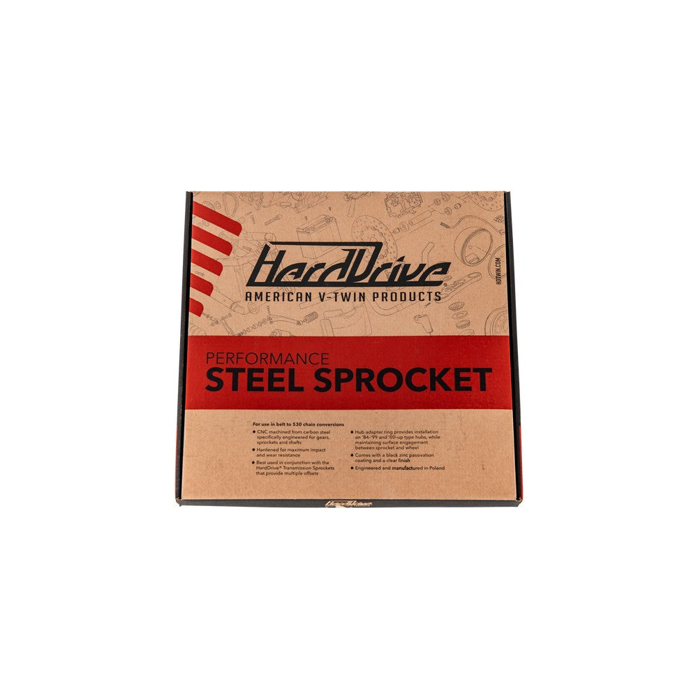 REAR STEEL SPROCKET 49T FLAT 84-22 - 820-51611-3